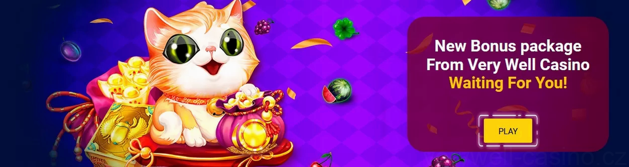 VeryWell Casino uvítací bonus